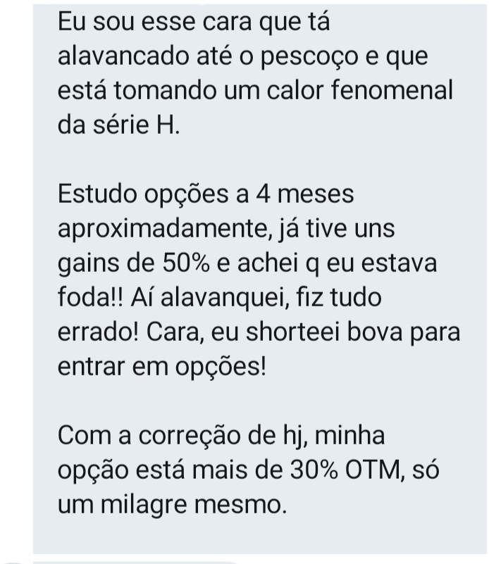 opções e alavancagem